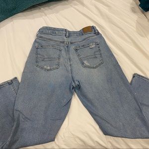 American Eagle High Waisted Ankle Jeans
